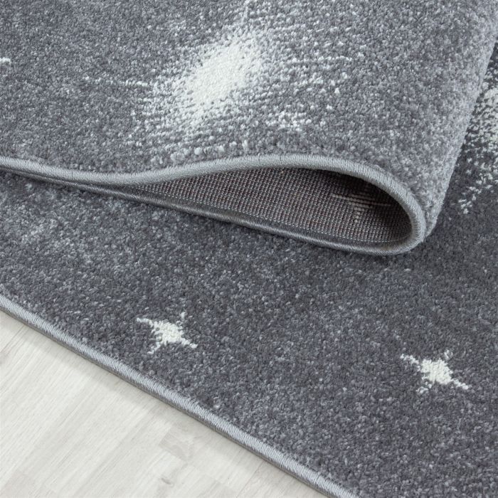 Bambi Eisbär kinderzimmer teppich kurzflor rechteckig 80x150cm rosa