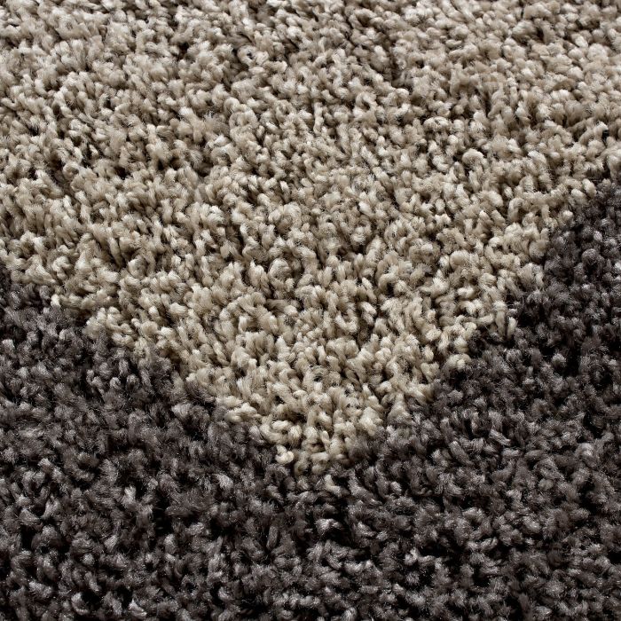 Life Shaggy Schatten teppich hochflor rechteckig 300x400cm taupe