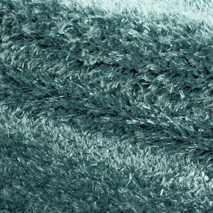 Brilliant Shaggy teppich hochflor rechteckig 80x150cm wasserblau