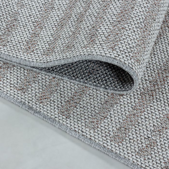 Aruba Aim teppich indoor/outdoor flachgewebt läufer 80x250cm rosa