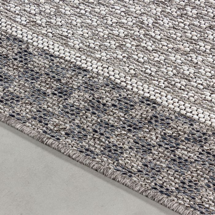 Aruba Aguli teppich indoor/outdoor flachgewebt läufer 80x250cm creme