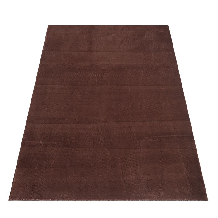 Catwalk anti-rutsch teppich kurzflor rechteckig 140x200cm braun