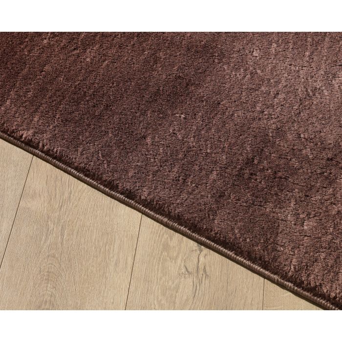 Catwalk anti-rutsch teppich kurzflor rechteckig 200x300cm braun