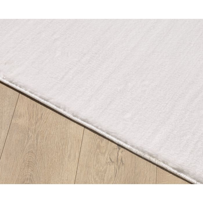 Catwalk anti-rutsch teppich kurzflor rechteckig 160x220cm creme