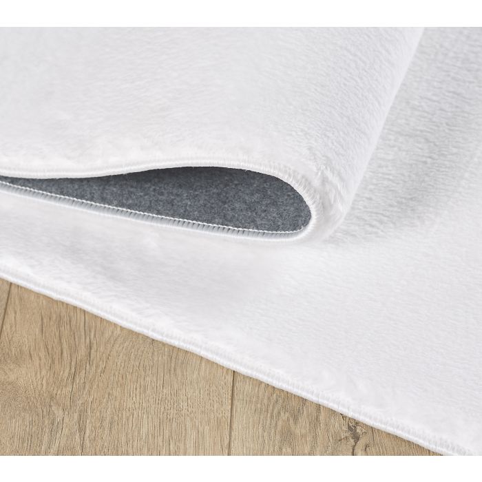 Catwalk anti-rutsch teppich kurzflor rechteckig 200x300cm creme