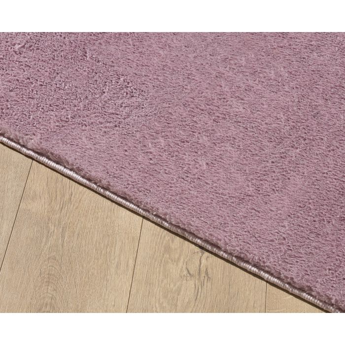 Catwalk anti-rutsch teppich kurzflor rechteckig 60x100cm lila