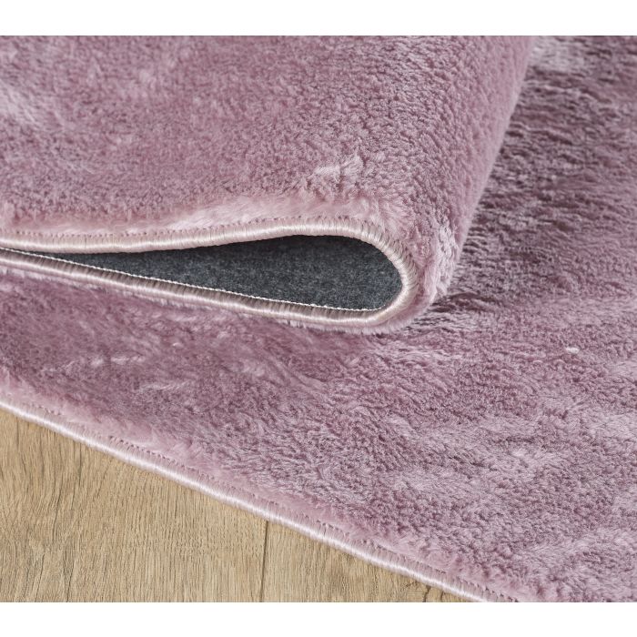 Catwalk anti-rutsch teppich kurzflor rechteckig 80x150cm lila