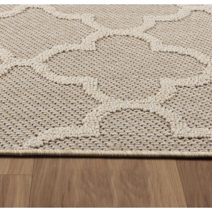 Patara Ottoman teppich indoor/outdoor rechteckig 80x150cm beige