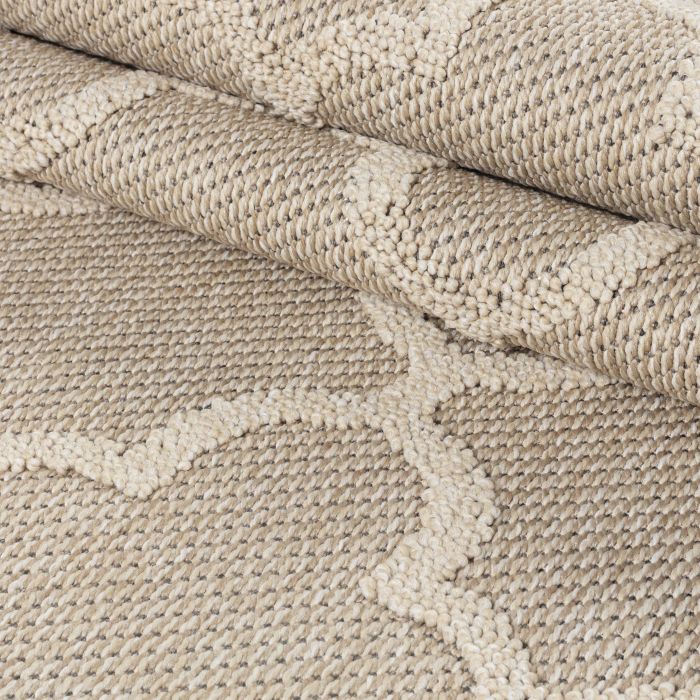 Patara Ottoman teppich indoor/outdoor rechteckig 160x230cm beige