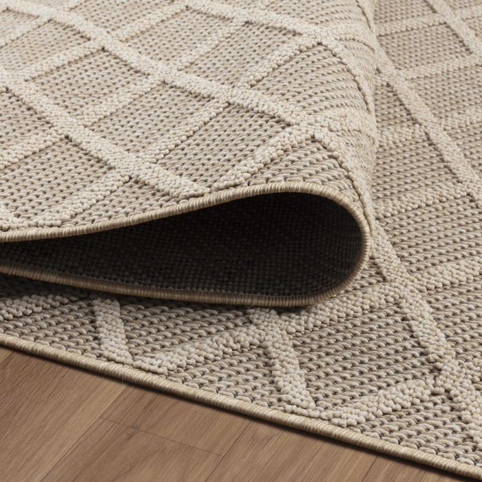 Patara Petek teppich indoor/outdoor rechteckig 120x170cm beige