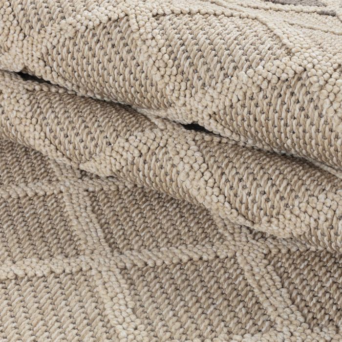 Patara Petek teppich indoor/outdoor rechteckig 140x200cm beige