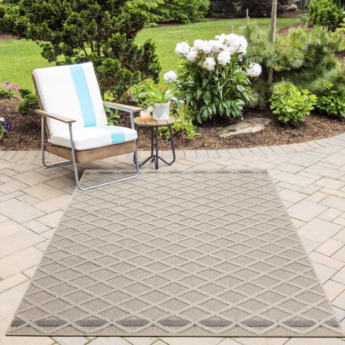 Patara Petek teppich indoor/outdoor rechteckig 200x290cm beige
