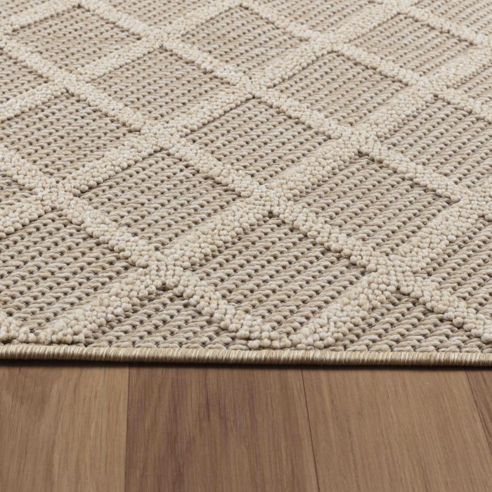Patara Petek teppich indoor/outdoor rechteckig 200x290cm beige