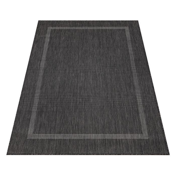 Relax Tranqua teppich indoor/outdoor rechteckig 160x230cm schwarz