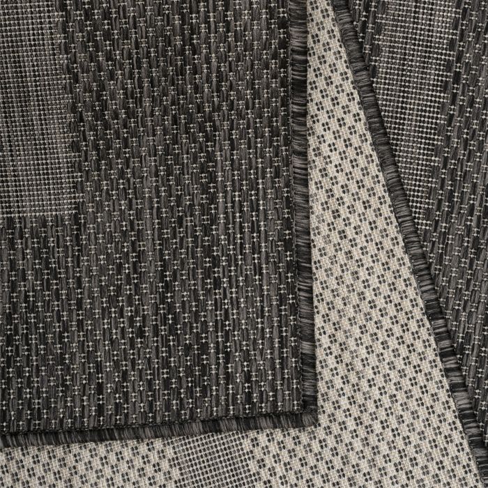Relax Tranqua teppich indoor/outdoor rechteckig 280x370cm schwarz