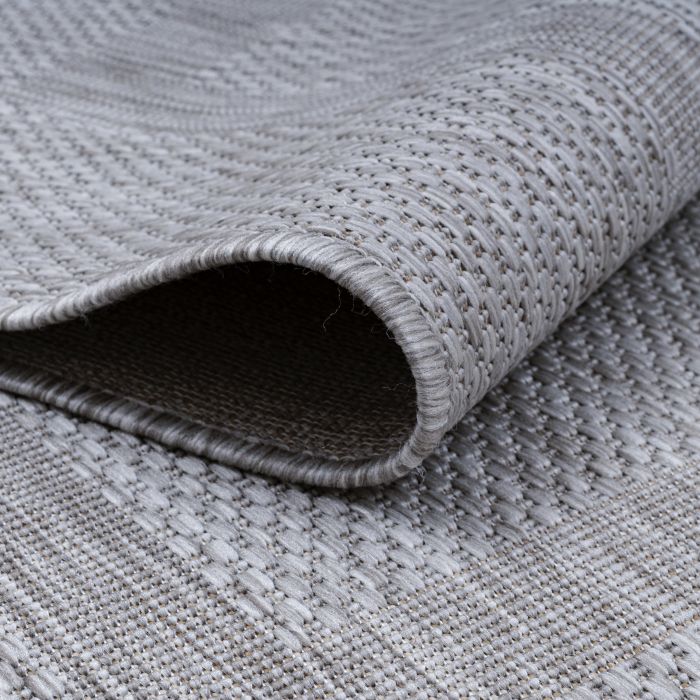 Relax Tranqua teppich indoor/outdoor rechteckig 160x230cm silber