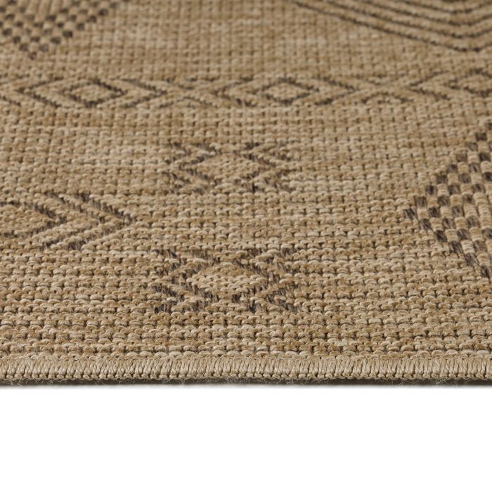 Dhaka Baita teppich indoor/outdoor rechteckig 200x290cm jute schwarz