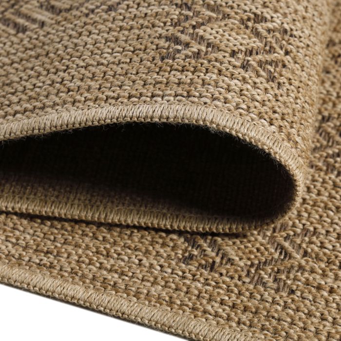 Dhaka Baita teppich indoor/outdoor rechteckig 200x290cm jute schwarz