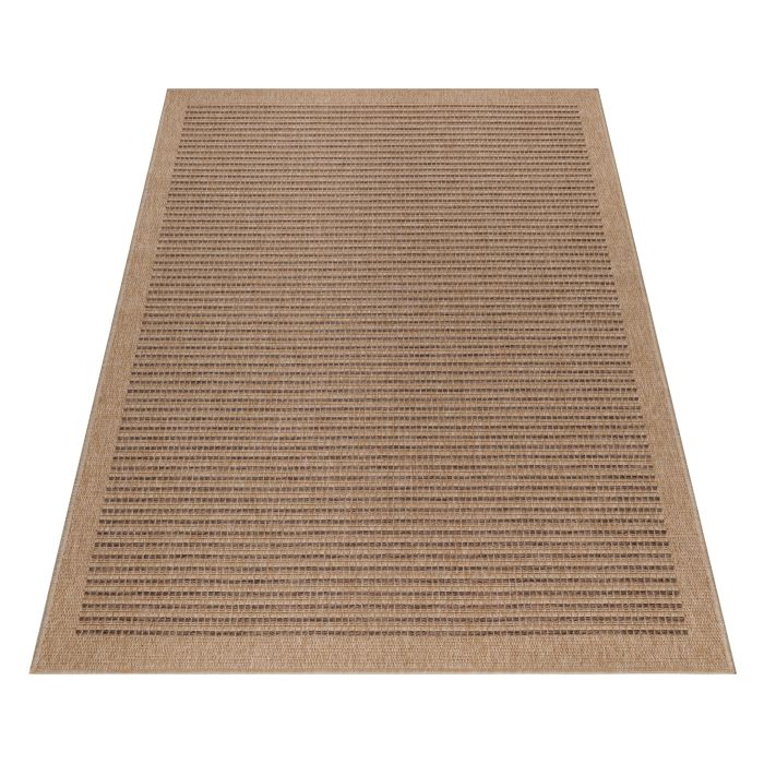 Dhaka Pohel teppich indoor/outdoor läufer 80x150cm jute schwarz