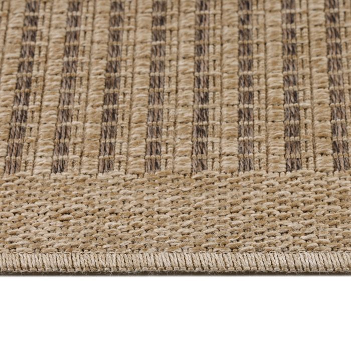 Dhaka Pohel teppich indoor/outdoor läufer 80x150cm jute schwarz
