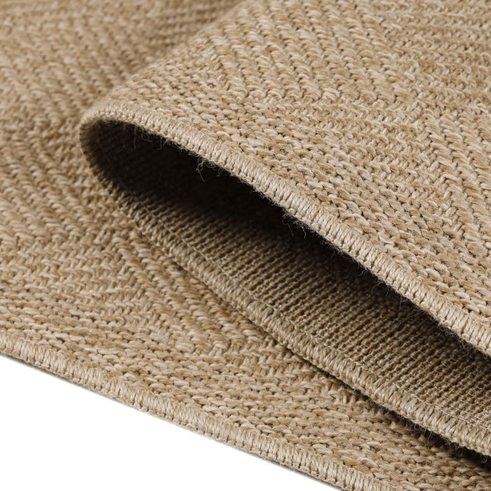 Dhaka Ricka teppich indoor/outdoor rechteckig 240x340cm jute beige