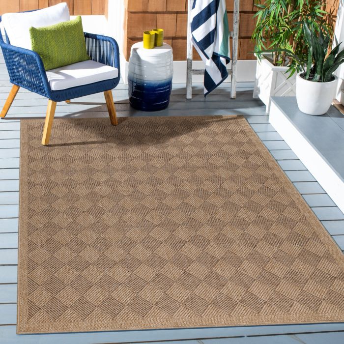 Dhaka Ricka teppich indoor/outdoor läufer 80x150cm jute schwarz