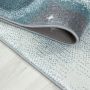 Bambi Eisbär kinderzimmer teppich kurzflor rechteckig 80x150cm blau