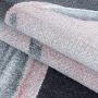 Funny Drache baby kinderzimmer teppich kurzflor rund Ø 120cm rosa