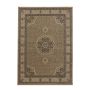 Kashmir Indi teppich kurzflor rechteckig 80x150cm beige
