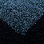 Life Shaggy Schatten teppich hochflor rechteckig 80x150cm navy blau
