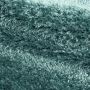 Brilliant Shaggy teppich hochflor rechteckig 80x150cm wasserblau