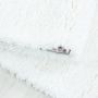 Brilliant Shaggy teppich hochflor rechteckig 80x150cm schneeweiß