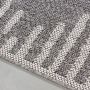Aruba Aim teppich indoor/outdoor flachgewebt rechteckig 60x100cm grau