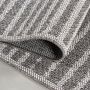 Aruba Aim teppich indoor/outdoor flachgewebt rechteckig 60x100cm grau