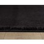 Catwalk anti-rutsch teppich kurzflor rechteckig 60x100cm schwarz