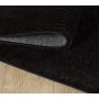 Catwalk anti-rutsch teppich kurzflor rechteckig 200x300cm schwarz