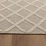 Patara Petek teppich indoor/outdoor rechteckig 140x200cm beige