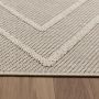 Patara Zigzag teppich indoor/outdoor rechteckig 80x150cm beige