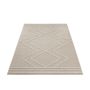 Patara Zigzag teppich indoor/outdoor rechteckig 80x150cm beige