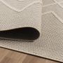 Patara Zigzag teppich indoor/outdoor rechteckig 160x230cm beige
