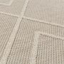 Patara Zigzag teppich indoor/outdoor rechteckig 240x340cm beige