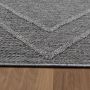 Patara Zigzag teppich indoor/outdoor rechteckig 200x290cm grau