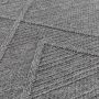 Patara Zigzag teppich indoor/outdoor rechteckig 240x340cm grau