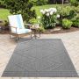 Patara Zigzag teppich indoor/outdoor rechteckig 240x340cm grau