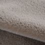Caty Wolke kinderteppich einfarbiger fluffy hochflor 80x120cm beige