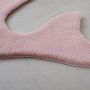 Caty Walfisch kinderteppich einfarbiger fluffy hochflor 80x120cm rosa