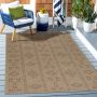 Dhaka Baita teppich indoor/outdoor läufer 80x250cm jute schwarz