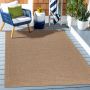 Dhaka Pohel teppich indoor/outdoor rechteckig 120x170cm jute beige