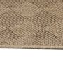 Dhaka Ricka teppich indoor/outdoor läufer 80x250cm jute schwarz