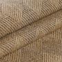 Dhaka Ricka teppich indoor/outdoor läufer 80x250cm jute schwarz